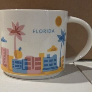 Florida Starbucks You Are Here Series Mug - Multicolor